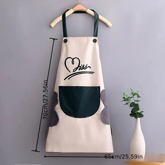 Masterchef's Choice - Waterproof Apron with Side Hand Wipes