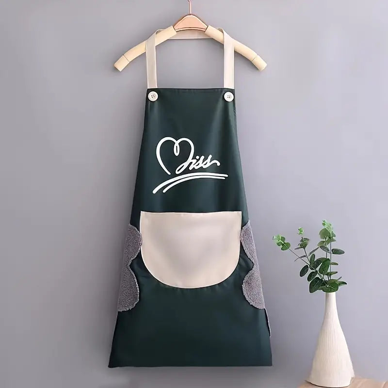 Masterchef's Choice - Waterproof Apron with Side Hand Wipes